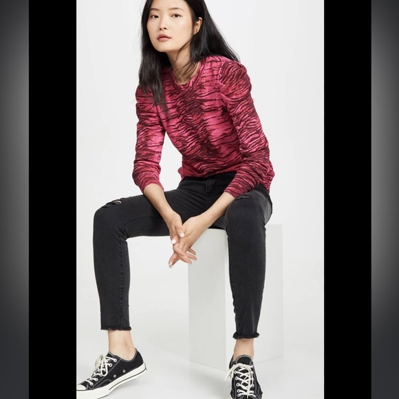 PAM & GELA Tiger Puff Sleeve Sweatshirt - Picture 6 of 13